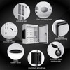 Outdoor Electrical Box, Cold-Rolled Steel Plate, Aluminum Alloy Back Beam,