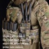 Tactical MOLLE Radio Pouch & Water Bottle Holster – 500D