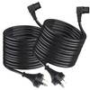 IEC 5M Power Lead 90 Degree Right Angled C13 Plug
