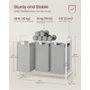 VASAGLE Laundry Hamper, Laundry Basket, Laundry Sorter with 3 Pull-Out