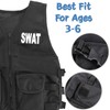 Liberty Imports Kids SWAT Police Officer Costume Deluxe Dress Up