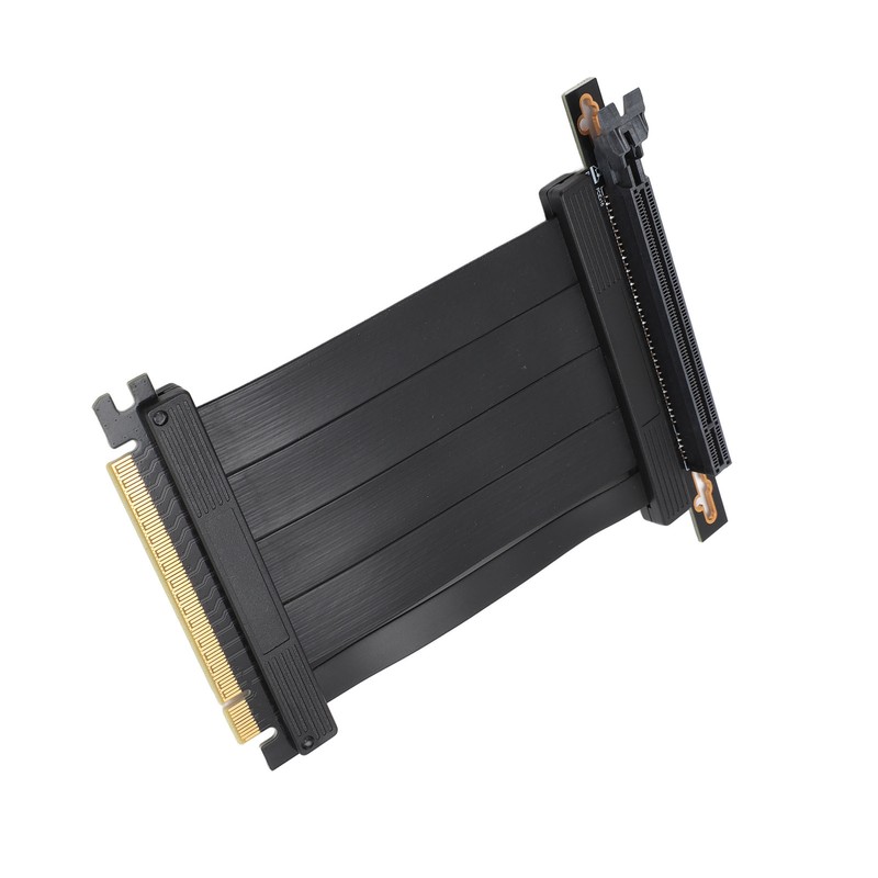 PCIE 4.0 X16 Extender 90 Degree 26GB/s 3.9in Long Gold
