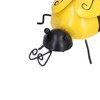 4Pcs/Set Wrought Iron Bee Decoration Wall Hanging 3 Dimensional Bee