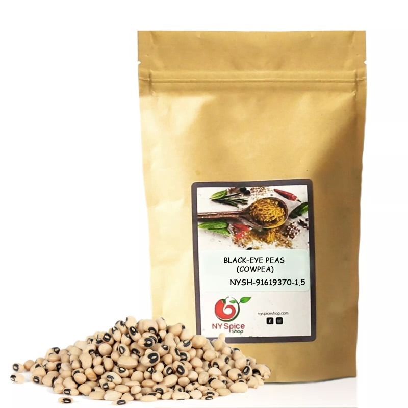 NY Spice Shop Dried Black Eye Peas 1.5lb-5lb ( Select