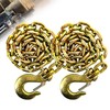 5/16" Trailer Safety Chains G80 Tow Chains with G70 Clevis