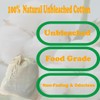 Nut Milk Bag,Cheese Cloths Bag for Straining,Unbleached Cotton Reusable Ultra-dense