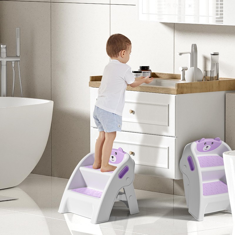 TPN Toddler Step Stool for Bathroom Sink and Potty Training