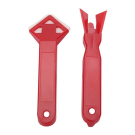 Herramientas de Calafateo de Silicona 2Pcs, Kit de Herramientas de Eliminación de Selladores Para Cemento de Vidrio de Pala