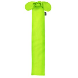 Harrison Howard Stretchy Tail Bag Breathable Horse Tail Guard Slip on Design Protect Horse Tail 2 Strand Closure Straps Keep Tail Clean & Protected 22" L Length Makes Grooming Easy-Fluro Lime