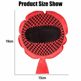 Rakiuty Fart Cushion, Fart Cushion, Fart Cushion Pups, Fart Cushion Children, Self-Inflating Fart Cushion, Funny Fart Prank Joke Item Party, Pack of 2 (Red)