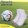 COOVAN Mens Athletic Ankle Socks 12 Pack Men Cotton Thick