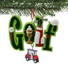 Golf Christmas Ornament 3.5 Inches