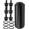 10 Micron Inline Fuel Filter Fit for Gasoline Diesel E85