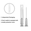 27 Gauge 1.5 Inch Needle, Individually Wrapped, 100 PCS Luer