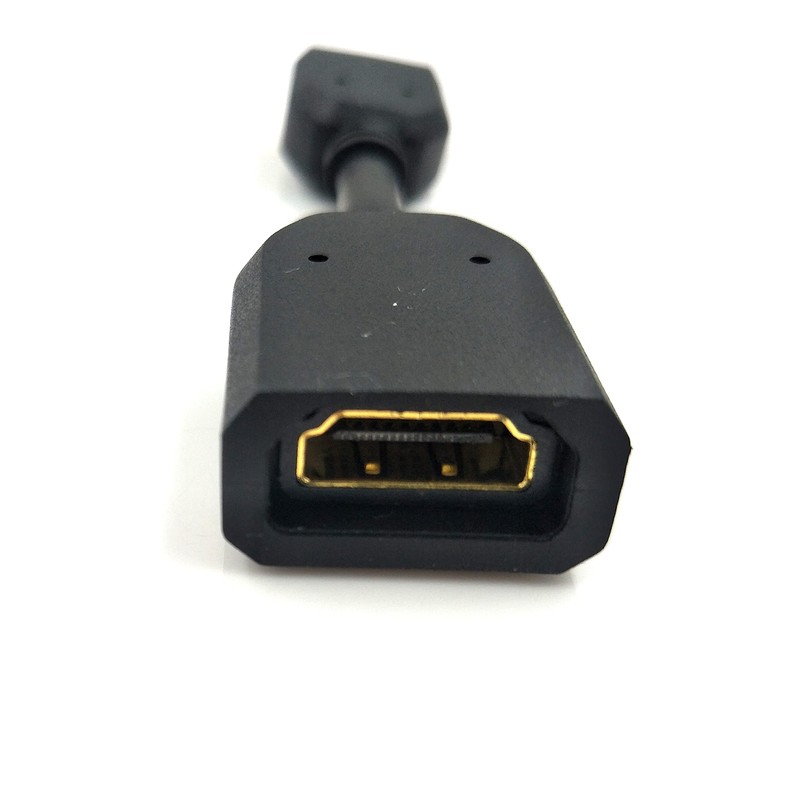 Duttek 2 pack HDMI Adapter Cable, Any Angle Gold Plated