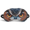 MIJOMA Set of 4 Satin and Plush Sleeping Masks Animal