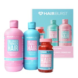 HAIR BURST HAIR BURST Biotin Gummies and Shampoo & Conditioner Set for Hair Growth - Chewable Vitamins to Reduce Breakage and Promote Healthier Hair - Thickening Treatment for All Hair Types