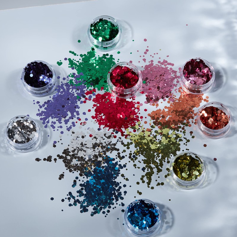 Moon Glitter Classic Coarse Glitter - 100% Cosmetic Glitter for