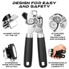 Can Opener Manual, Heavy Duty Stainless Steel Can Opener with