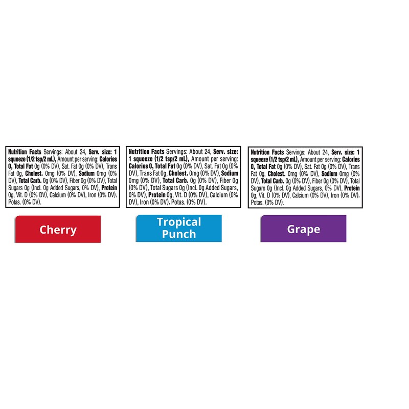 Kool-Aid Liquid Drink Mix Variety Pack (Cherry, Grape, & Tropical