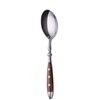 GRÄWE Nürnberg Table Spoons, Set of 6, Brown, Soup Spoons,