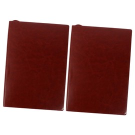 Tofficu 2pcs Notebook Classic Ruled Journal Kids Diary with Lock Note Pad 2021 Schedule Book Diary Book Meeting Kids Journal with Lock Journal Diary Handbook Paper Travel Straight Grain