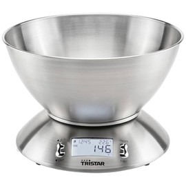 Tristar KW-2436 Kitchen Scale – 5 kilograms – Stainless Steel