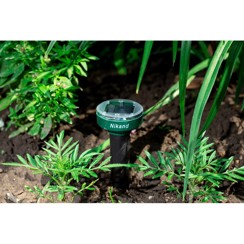 Gopher Repellent Ultrasonic Solar Powered - Mole Repellent Stakes Outdoor