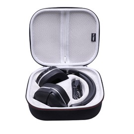 LTGEM Case Compatible with Turtle Beach Stealth 600/700 Gen 3 & 600/700 Gen 2 MAX Wireless Gaming Headset, Black+Gray