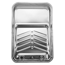 Wooster R405-13 13" Brush Company R405 Deep-Well Paint Tray, 3 Quart, Silver