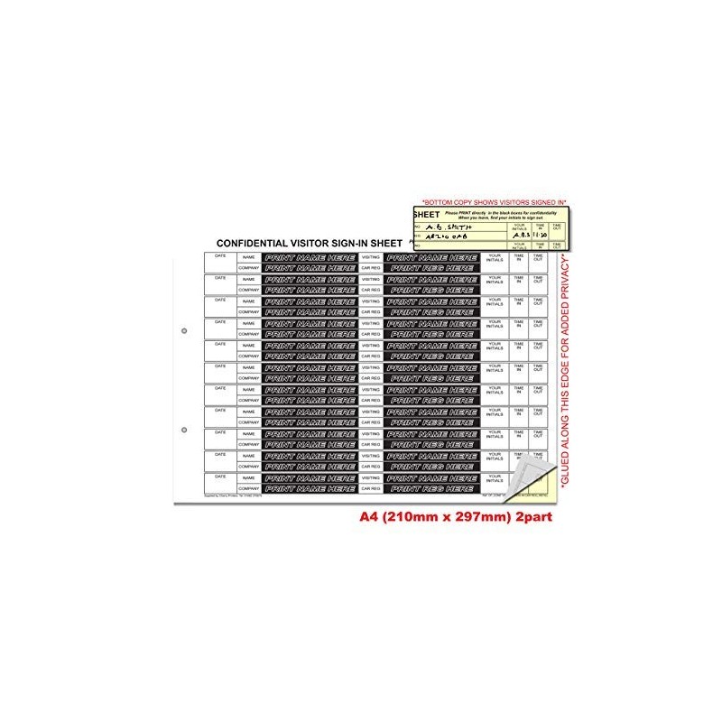 Cherry | NCR | Confidential Visitor Sign in (Car Reg)