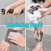 2 Pcs Exfoliating Net Washcloth, Extra Long Exfoliating Towel,Exfoliating Back