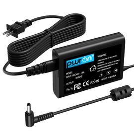 PwrON 12V AC Adapter for Arcade1up Game Machine Arcade 1up All Riser Cocktail Table RYJ0136PAU0 RYJ0136PAU1 RYJ0136PAU2 RYJ0136PAU3 RYJ0136PAU4 RYJ0136PAU5 Biron BI36-120300-U2