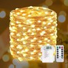 200 LED Warm White Fairy Lights Battery Operated Chirstmas Lights