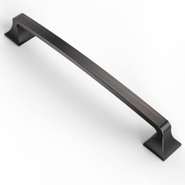 Asidrama 10 Pack 10 Inch(254mm) Hole Centers Oil Rubbed Bronze Kitchen Cabinet Handles, Cabinet Pulls Kitchen Cabinet Hardware for Cupboard Drawer Pulls Dresser Handles