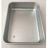 Taniguchi Metal 233133 Aluminum Storage Container with Lid, Shallow Type,