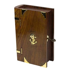 Naval style Book Box with Lock