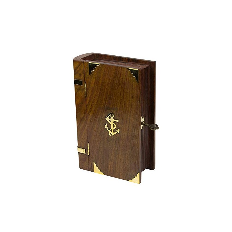 Naval style Book Box with Lock