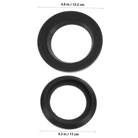 GRIRIW Toilet Spare Parts Rv Accessories Flush Seal Gasket Rubber Seal Kit Replacement for Style Toilet Seats
