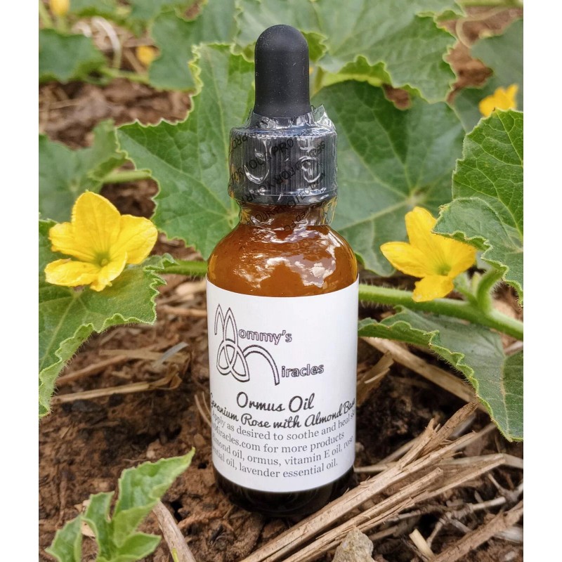 Mommy's Miracles 1oz Ormus (Monoatomic Gold Manna) Oil- Geranium Rose