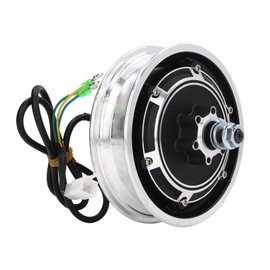 48V 1000W 10 Inch Electric Scooter Hub Motor, Brushless Disc Brake Hub Motor Replacement for Electric, Folding, etc.