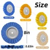 RoamRider 8” Airway Buffing Wheel Kit - 11-Piece Metal Polishing