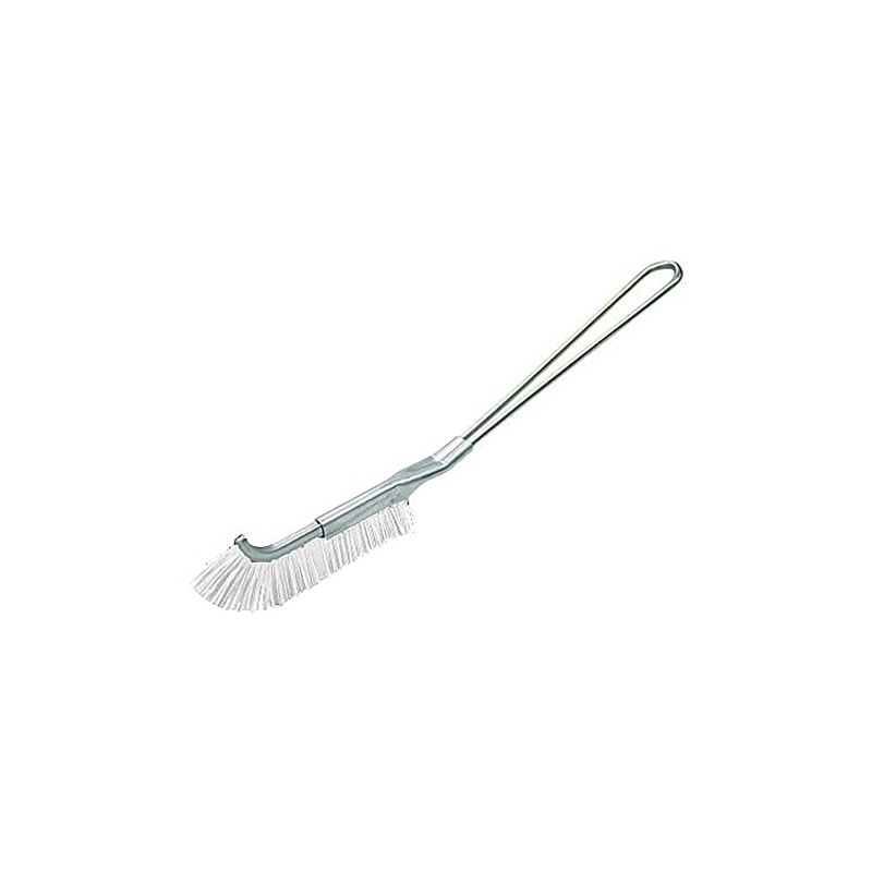 AS ONE ABS-NJW J-Shape Brush PBT Hair White