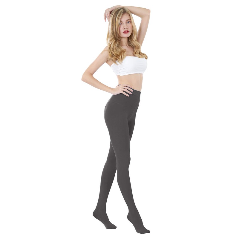 CozyWow Women's Tights, Elasticated, Semi-Opaque Tights in 25 Colours, 80