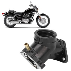 Fydun Carburetor Intake Manifold Sleeve Metal Solid Reliable Replacement for Virago XV125 250 XV250