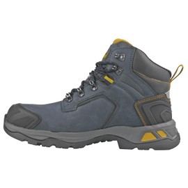 HOSS, Composite Toe, Nubuck Leather,Thinsulate,Waterproo, Size 11 Width Wide, Color Blue, Model# 60700 11 2E