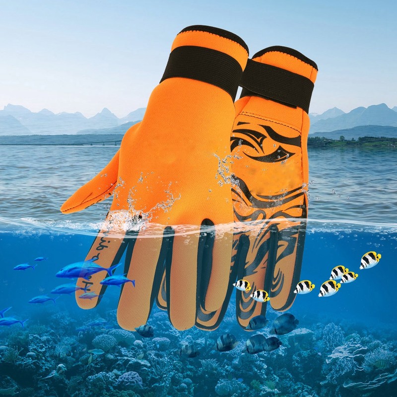 Keep Diving 2MM Warm Neoprene Gloves Swimming Scuba Snorkeling Gloves