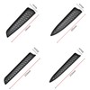 Huliyhus 8 Pieces Universal Knife Guards Set, Plastic Kitchen Knife