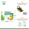 Tipson Organic Moringa Variety Sampler - 6 Flavors (60 Tea