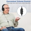 MOXKING 19.5Ft / 6M Extra Long Cord Headphones for TV